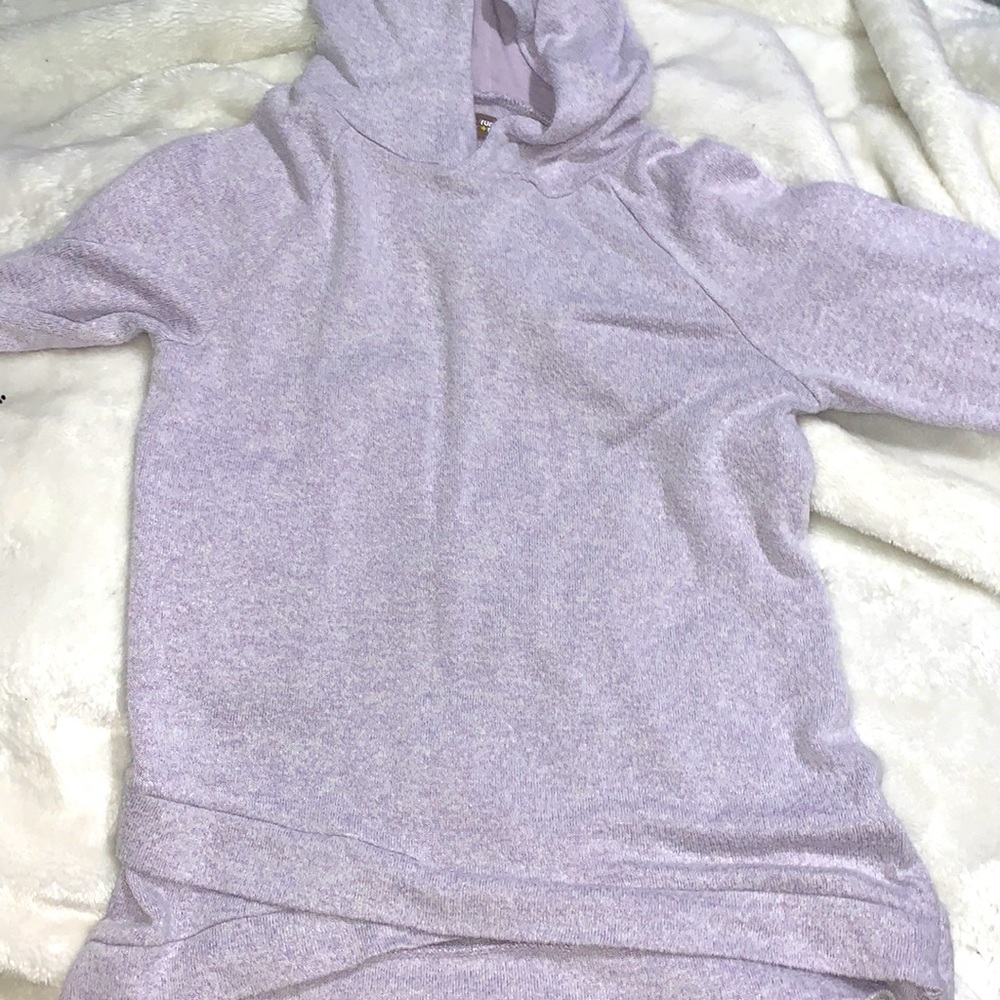 Purple hoodie